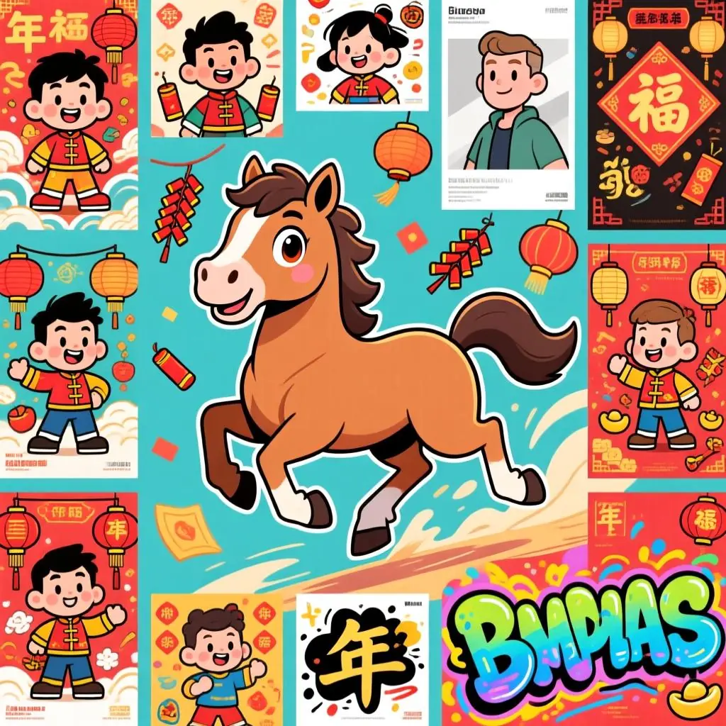 2026马年海报模板合集