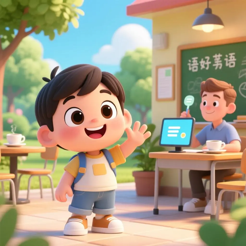 汉语口语陪练官简钰颖创作