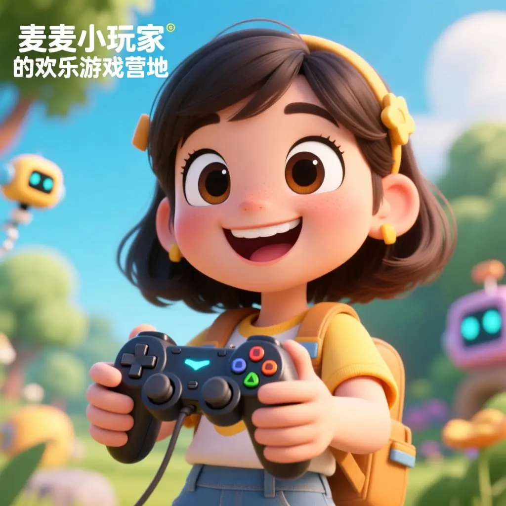 麦麦小玩家的欢乐游戏营地