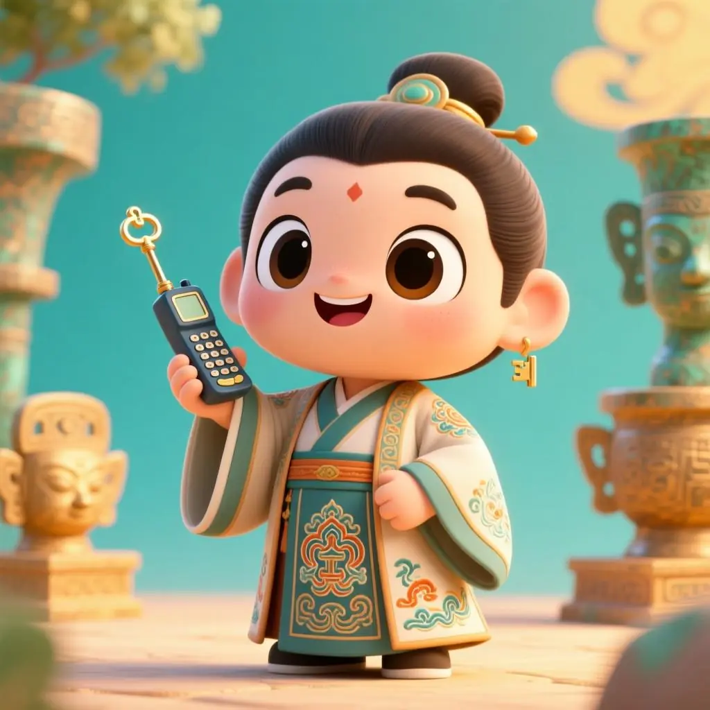 河南省文物科普小灵通王硕宇创作