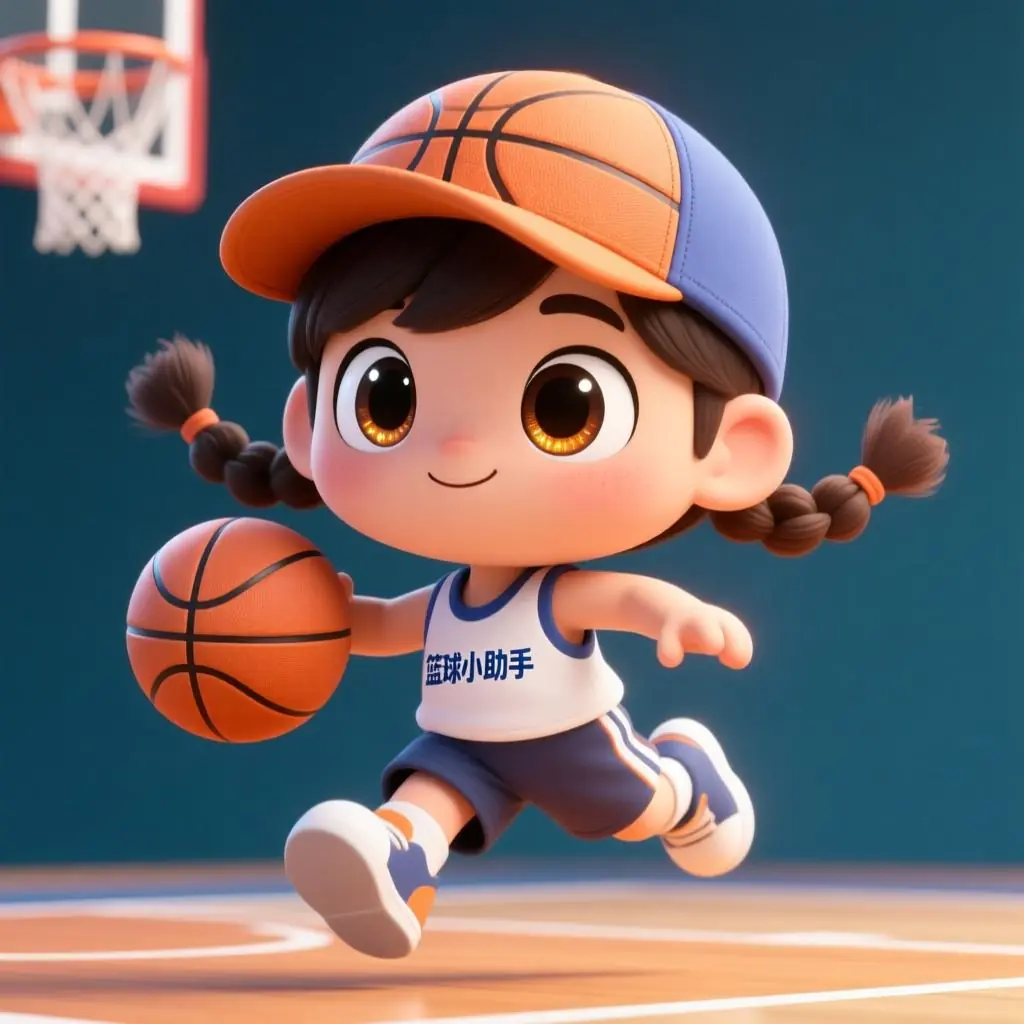 篮球小助手李雅曦创作