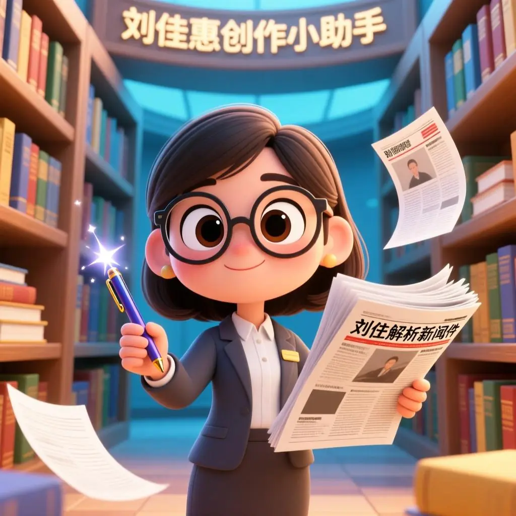 自动分析新闻稿件小助手刘佳惠创作