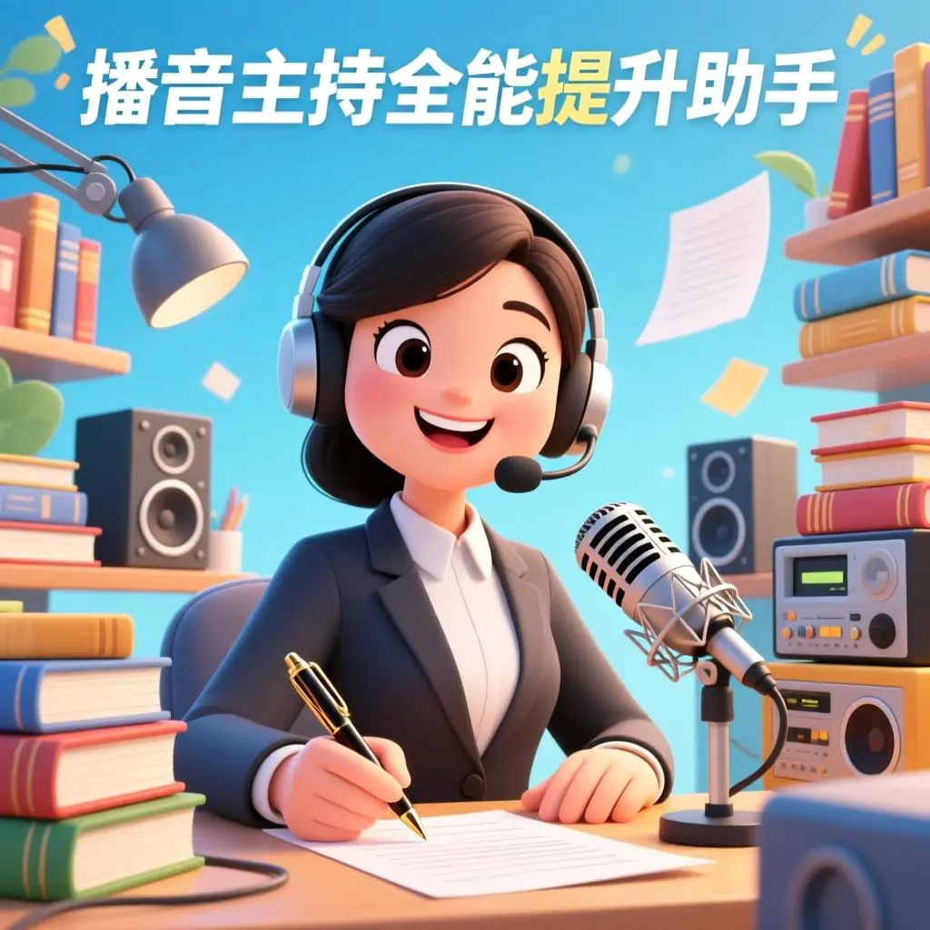 播音主持全能提升助手杜佳妮创作