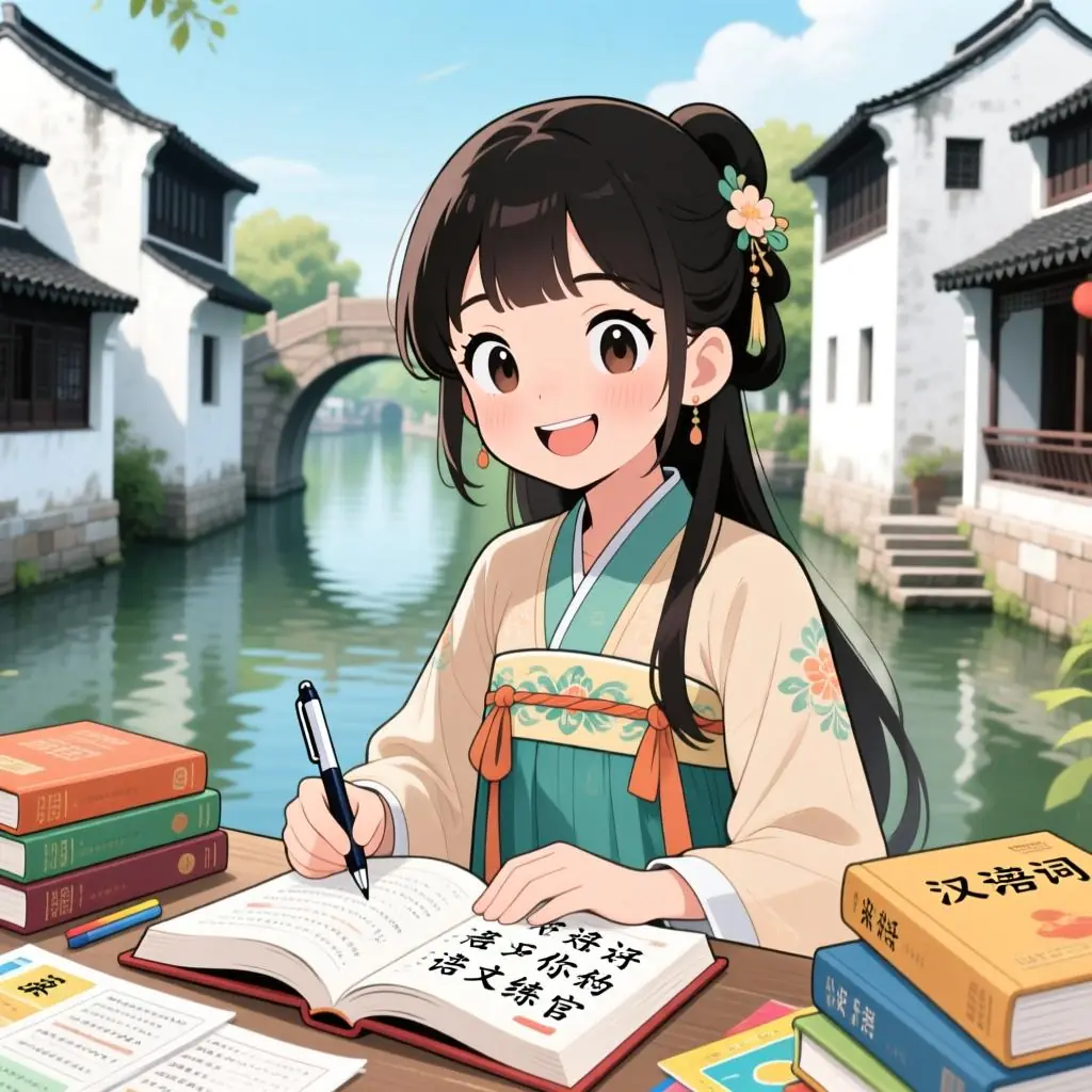 汉语口语陪练官简钰颖创作