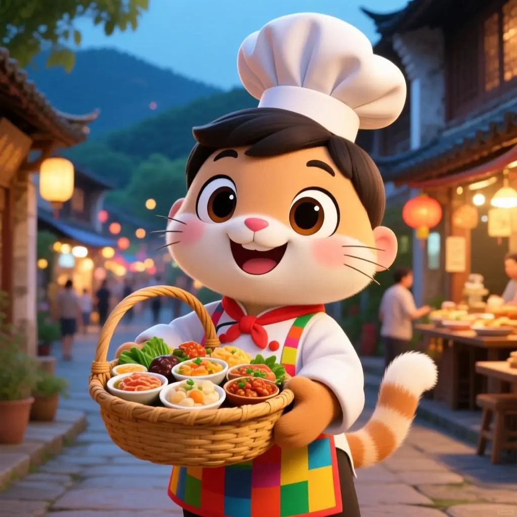 家乡热门美食推荐助手高路云创作