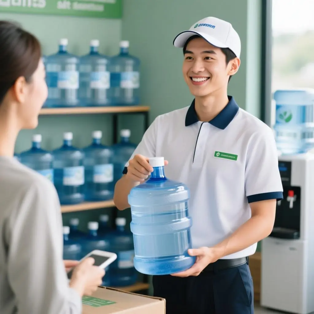 厦门水澎湃科技桶装水配送咨询助手