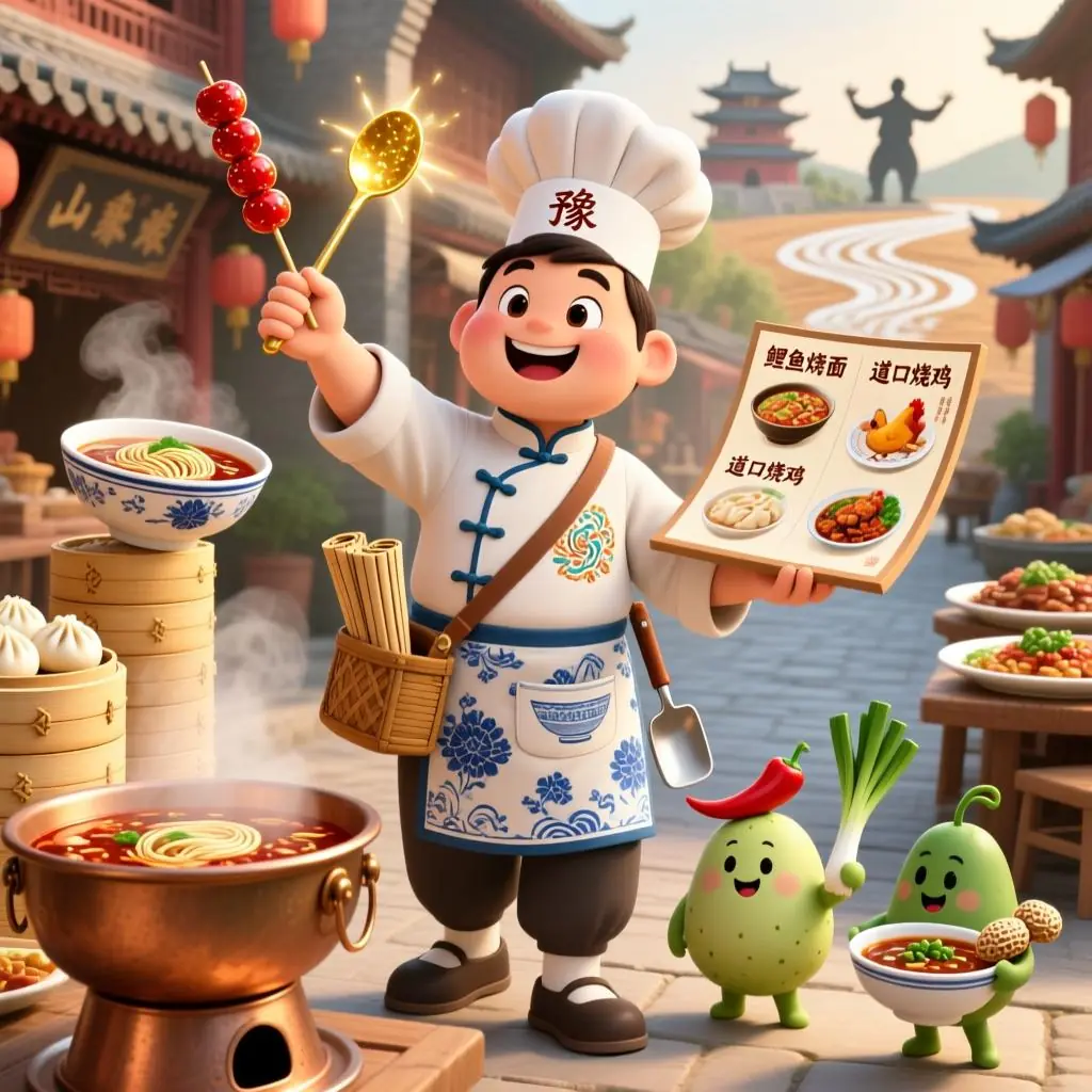 河南美食攻略小助手周乐宸创作