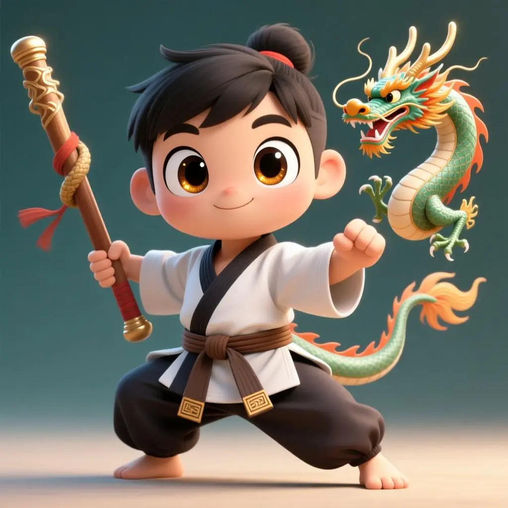 武术训练向导陈智文创作