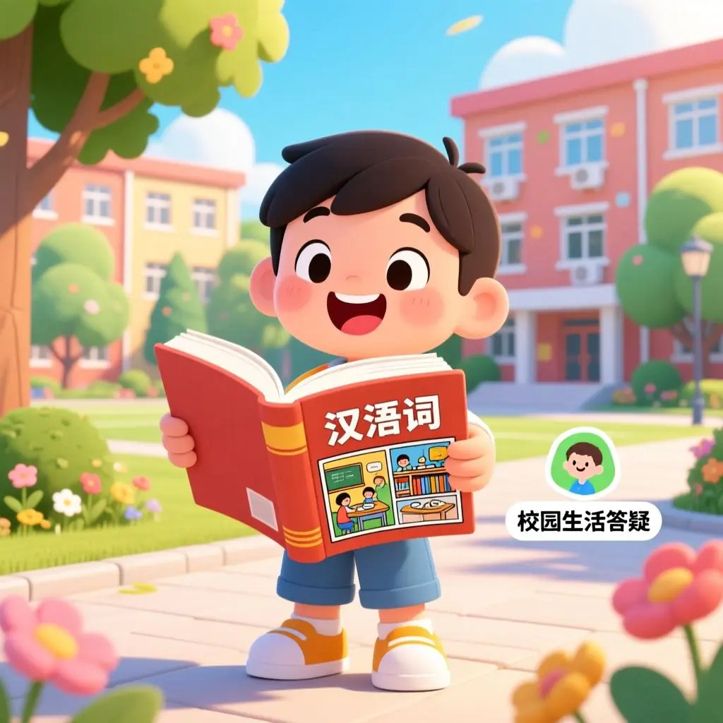 留学生校园生活汉语助手肖淑元创作