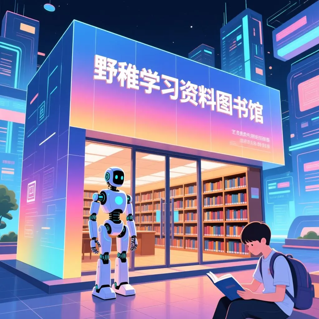 野稚学习资料图书馆