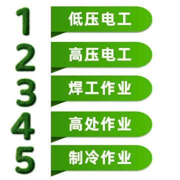 广州白云区电工焊工叉车学习考证年审