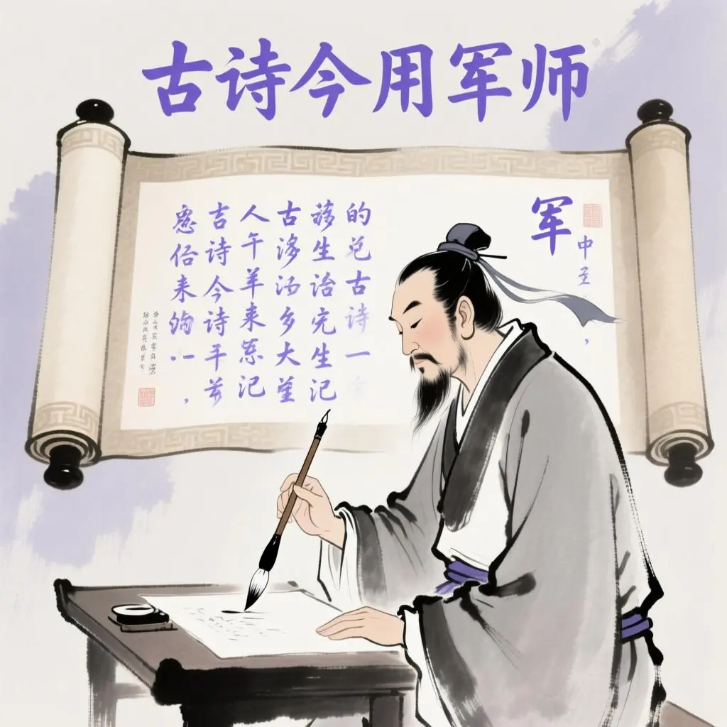 古诗今用军师