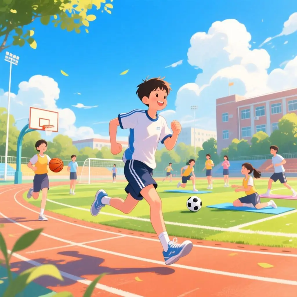校园体育健身智能助手简仕杰创作