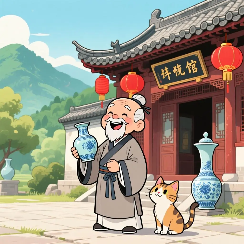 钧瓷文化科普小助手张文贺创作
