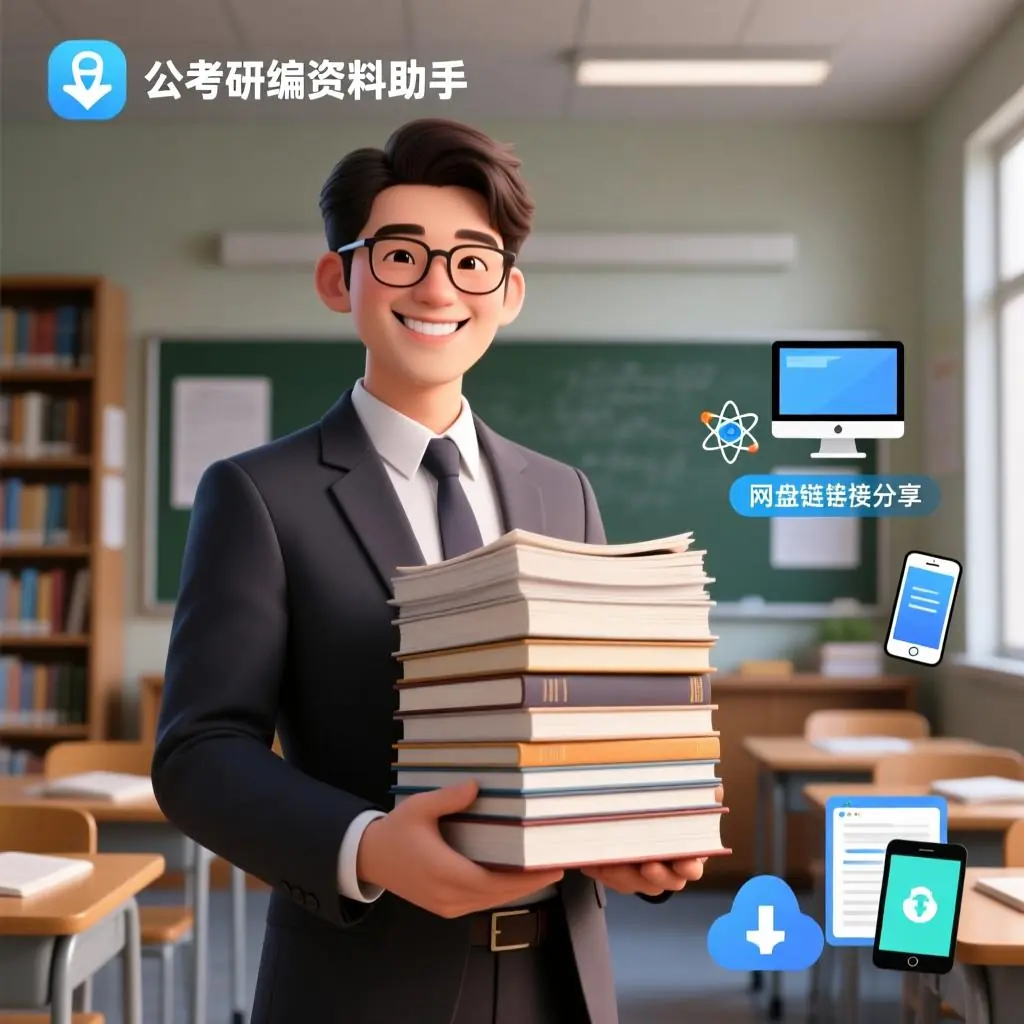 考公考研考编学习资料助手