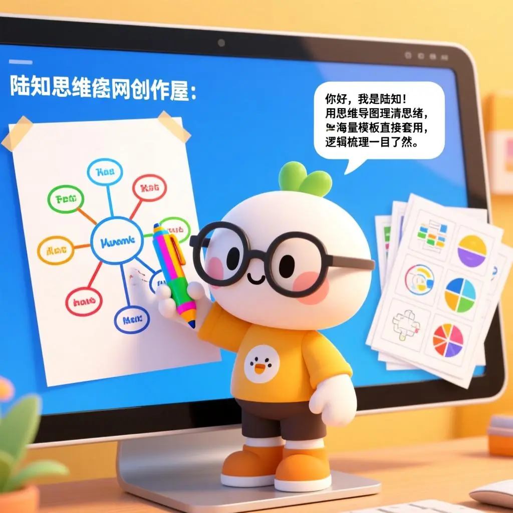 陆知智能思维导图创作屋