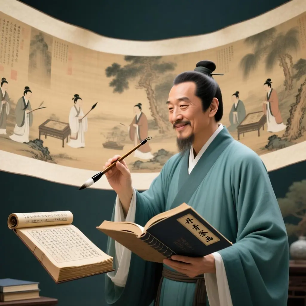 国画鉴赏智能小助手金彦希创作