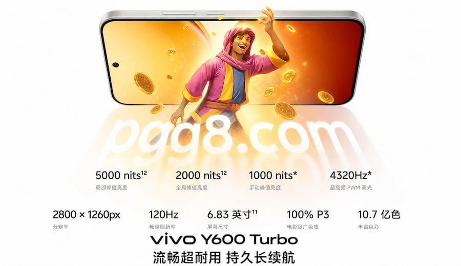 PG芝麻开门数码资讯：vivoY600Turbo开启高性价比新体验